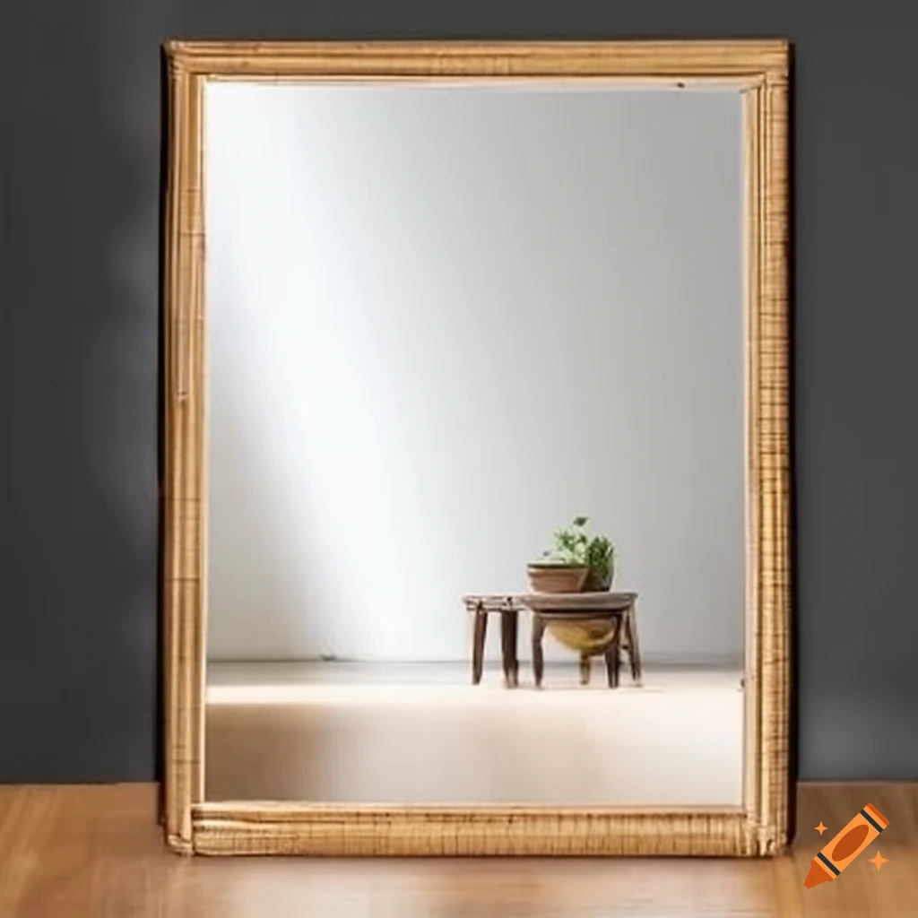 Bamboo mirror