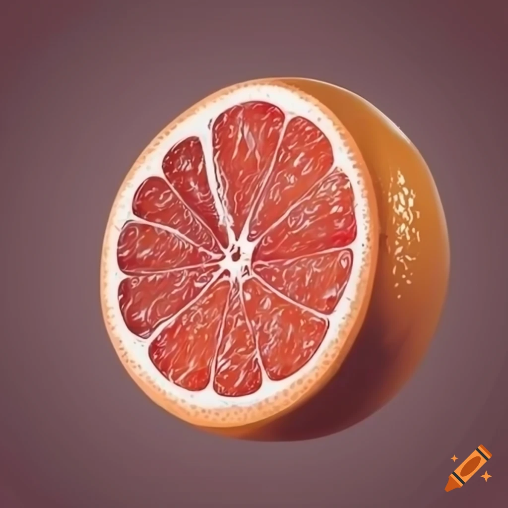 Web design agency with a grapefruit logo brand