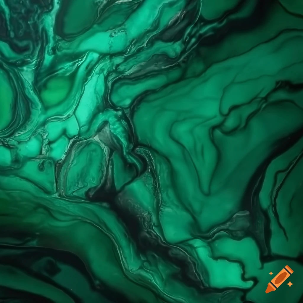 High resolution photo of dark green marble