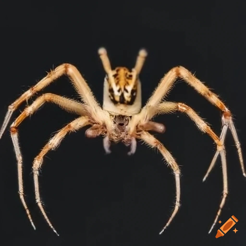 Scary spider on craiyon