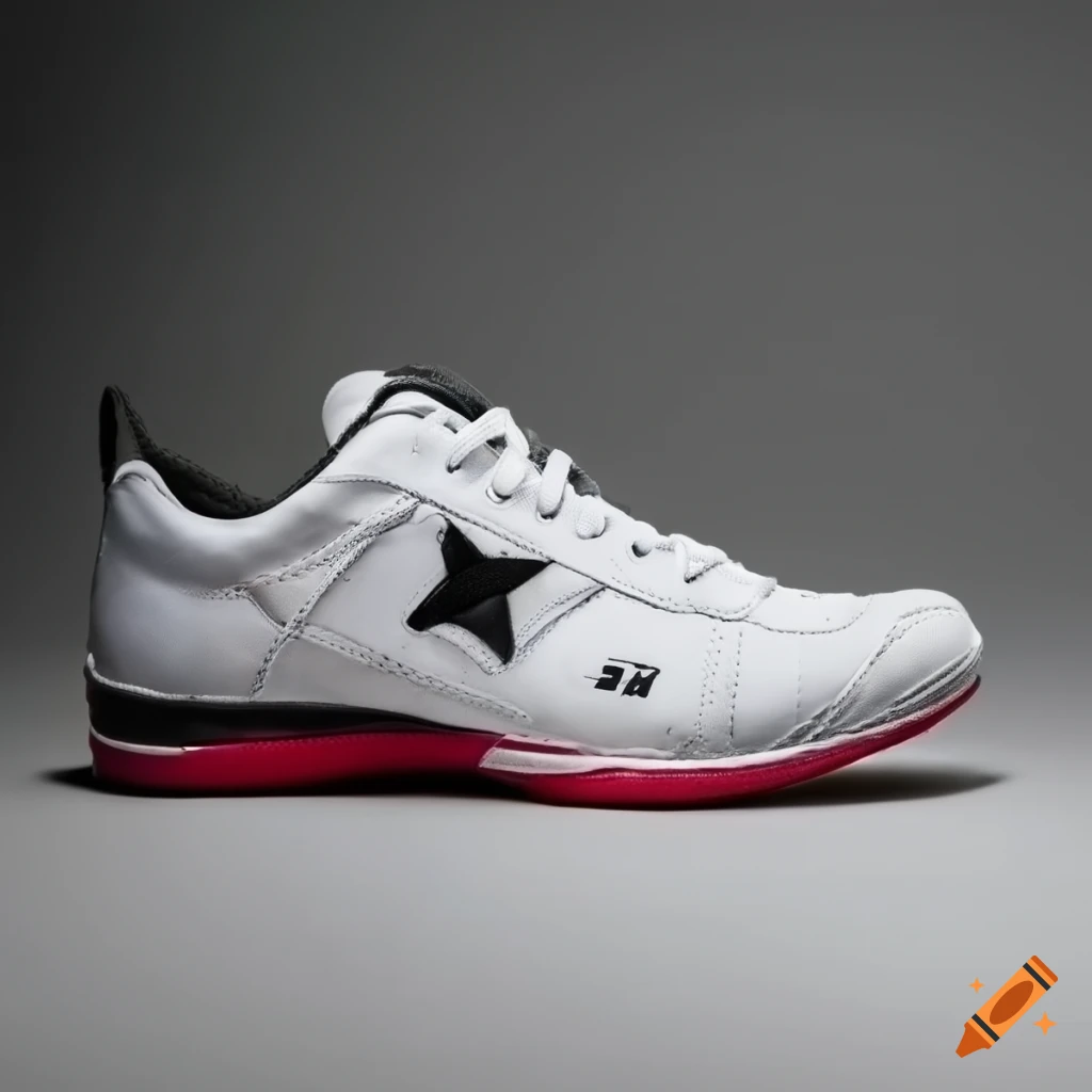 Tennis shoes with star logo design on Craiyon