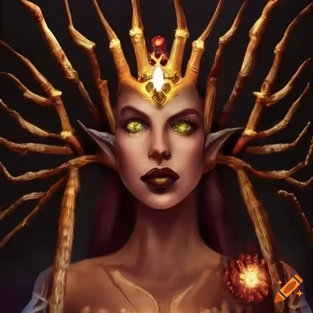Goddess Adalline the Spider Queen
