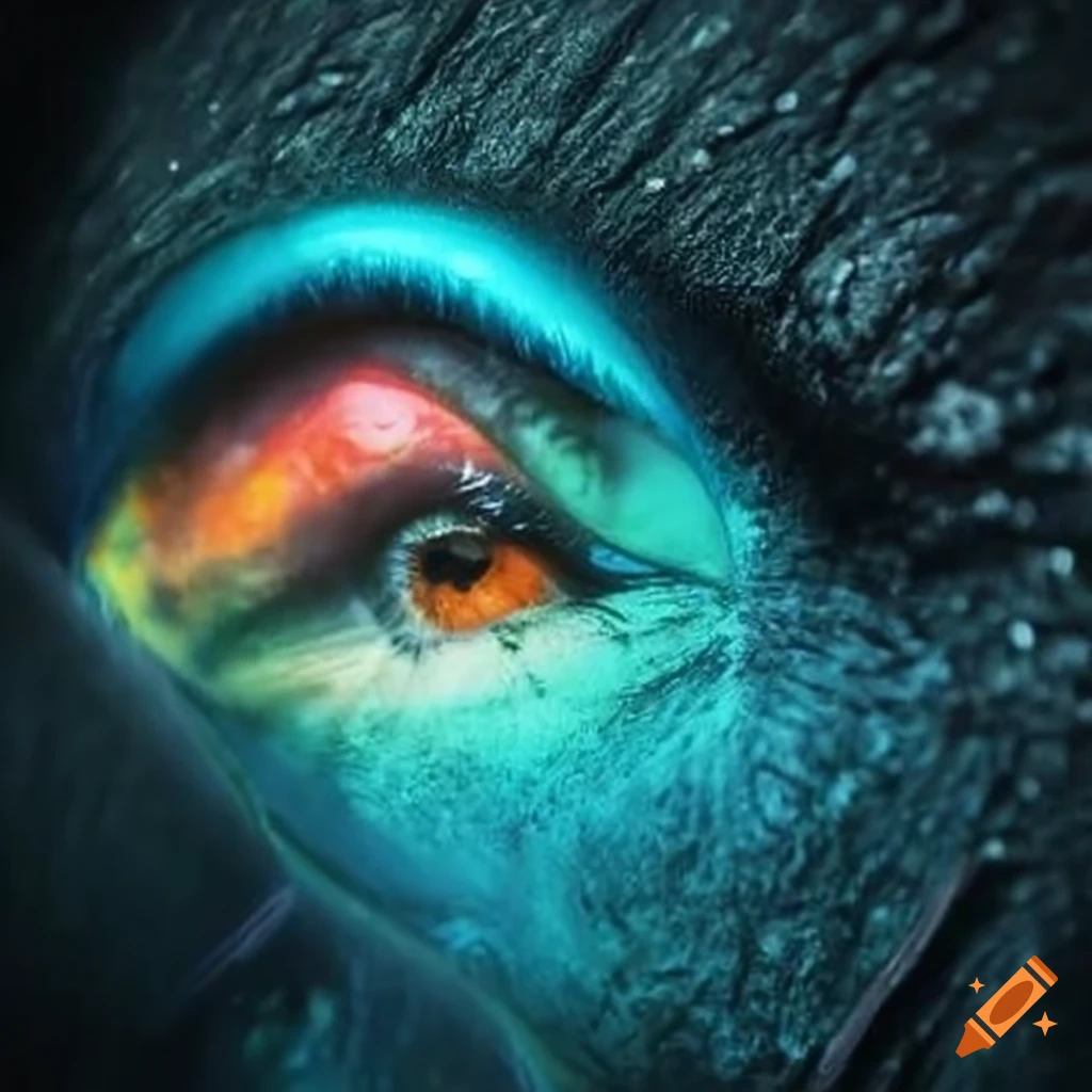 Abstract word art design on Craiyon