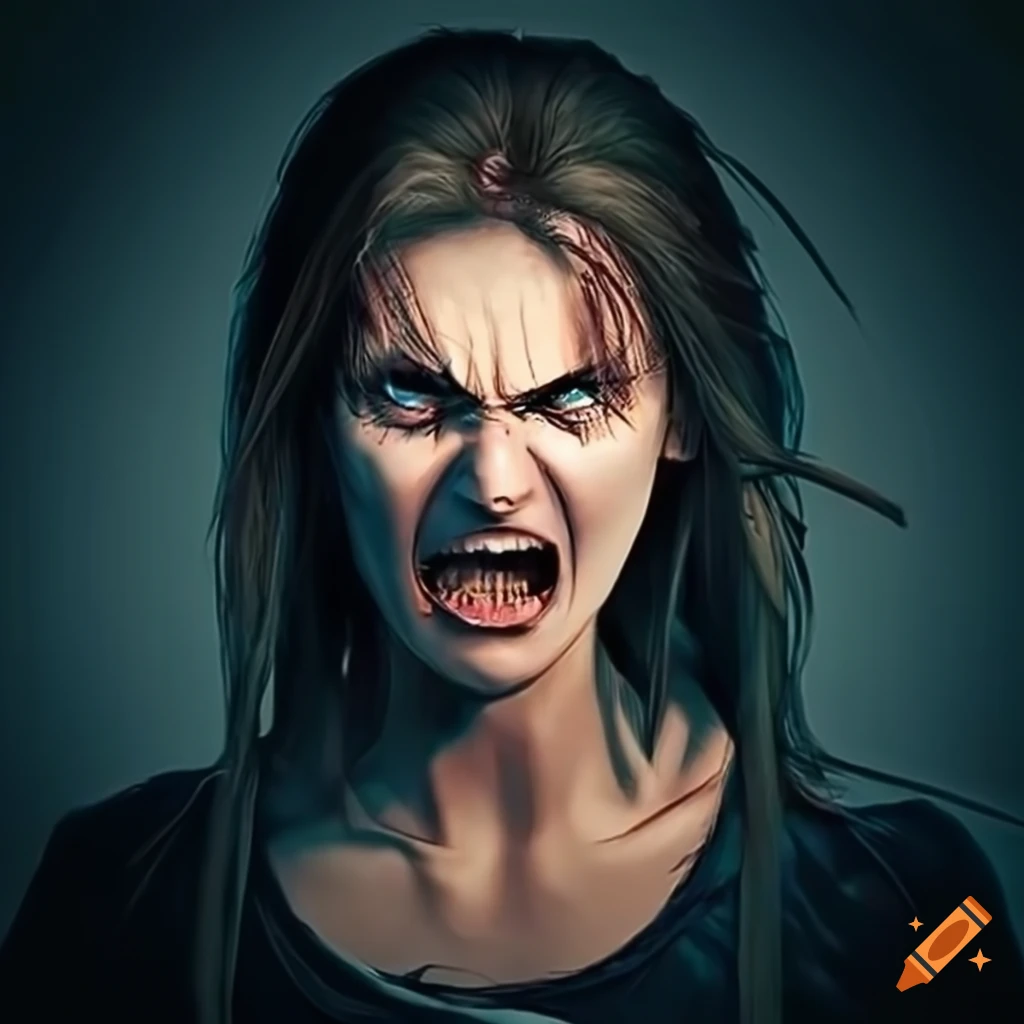 Angry girl