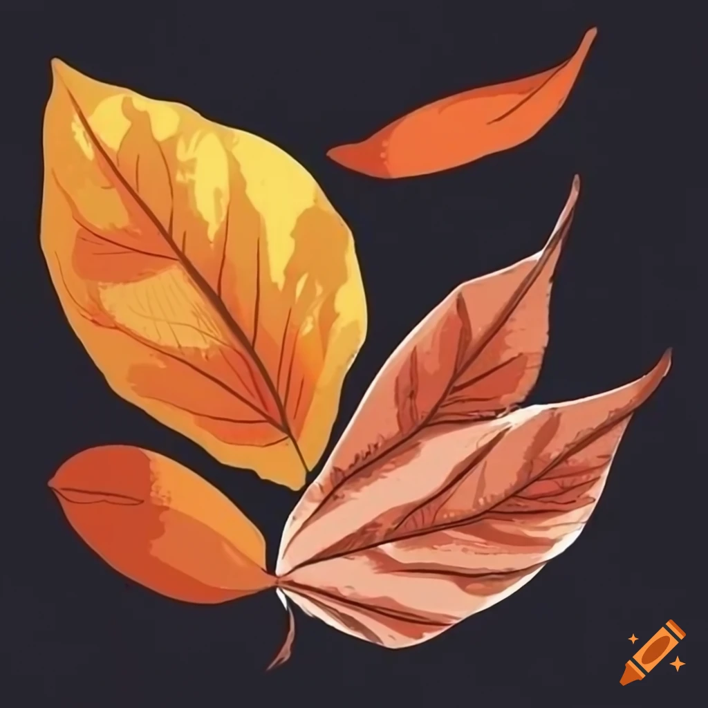 Fallen autumn leaves on the ground