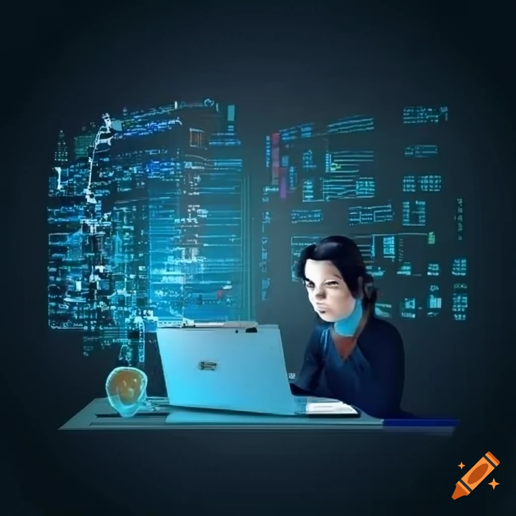 Computer performing multivariate data analysis and interacting with a user
