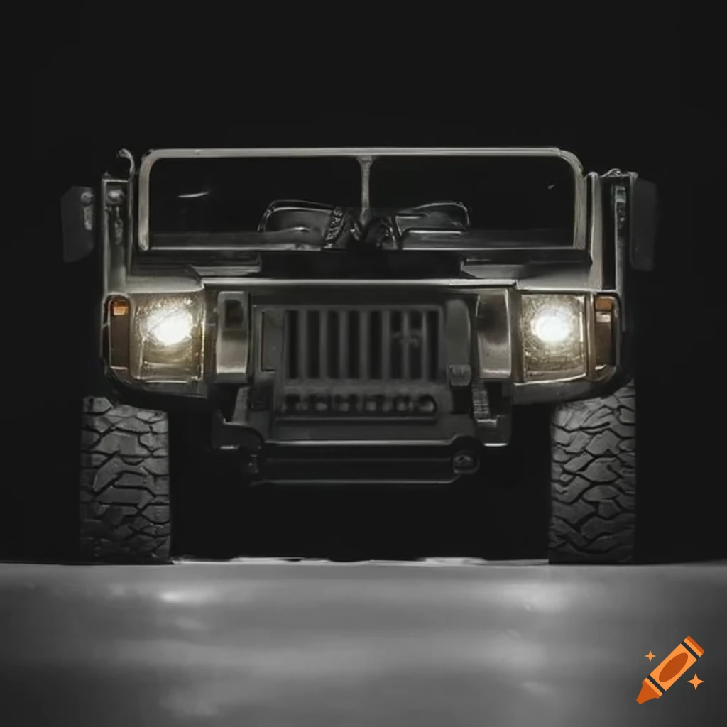 Humvee grill lights