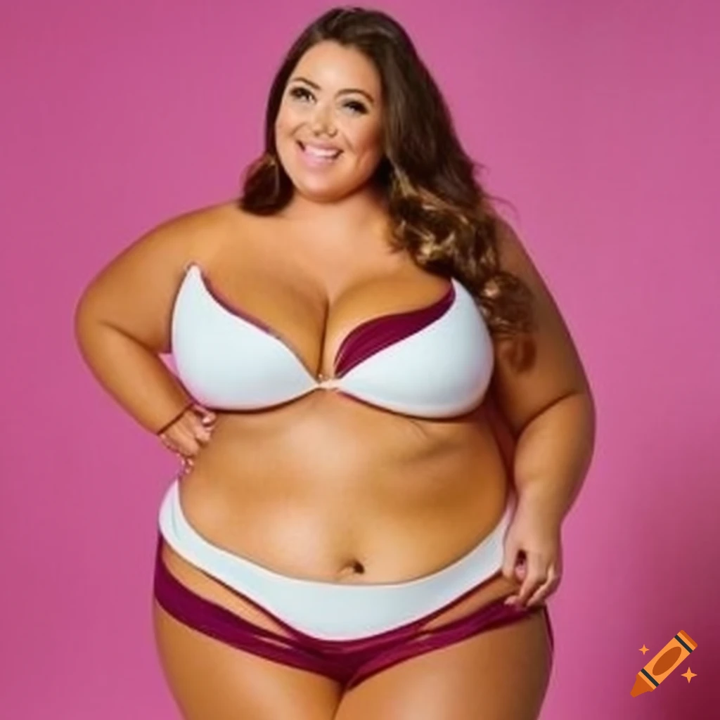 Curvy person with a positive self-image