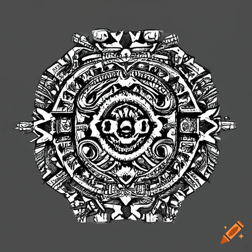 Simple Aztec patterns