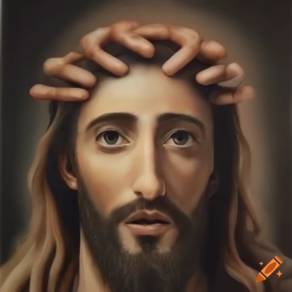 Hyperrealistic image of Jesus Christ