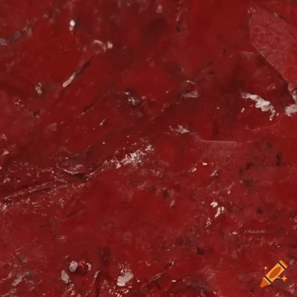 Red marble texture background for floors and walls, natural granite stone