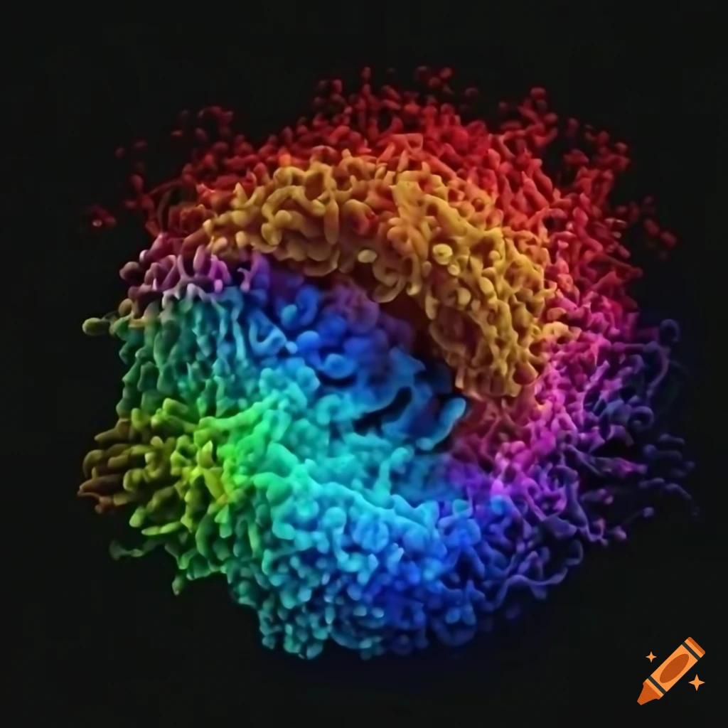 DNA sample close up
