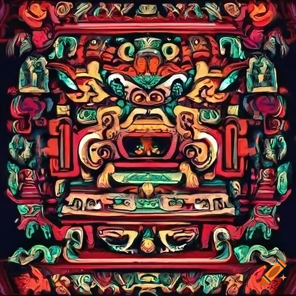 Simple Aztec patterns