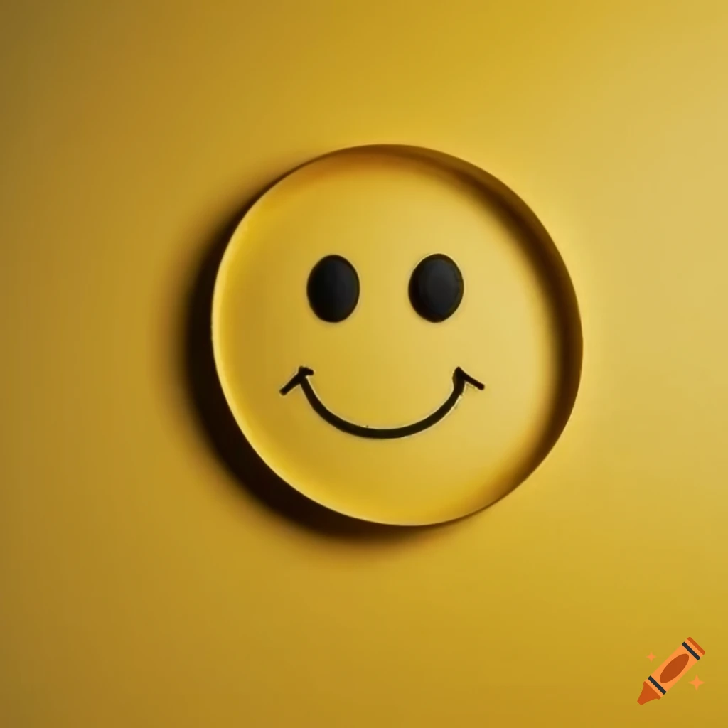 Golden smile smiley