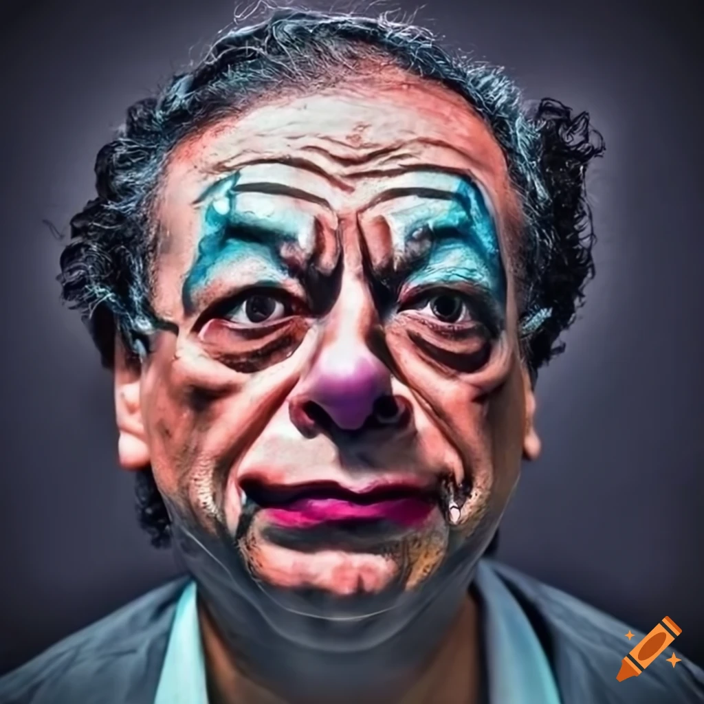 Close-up of emotional man with intense expression on black background