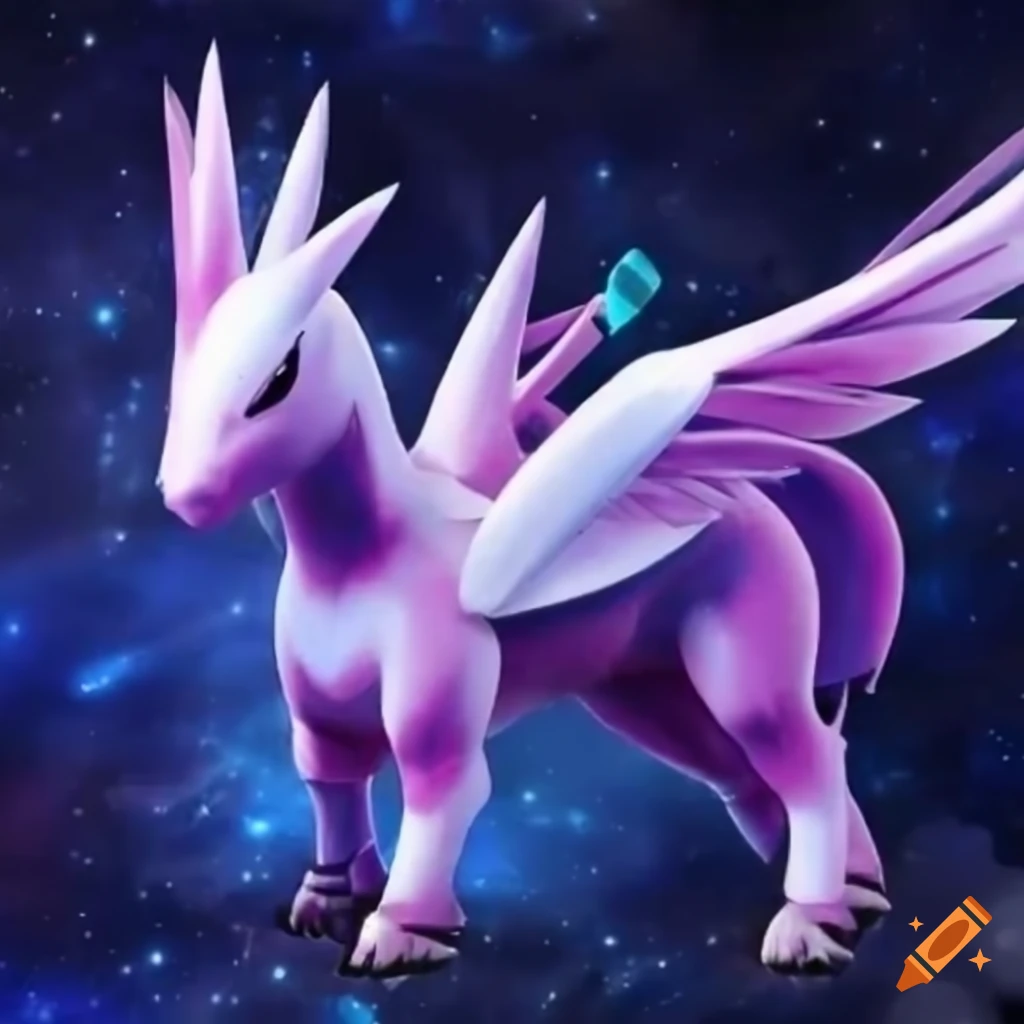 Galaxy pegasus Pokémon at beginner stage