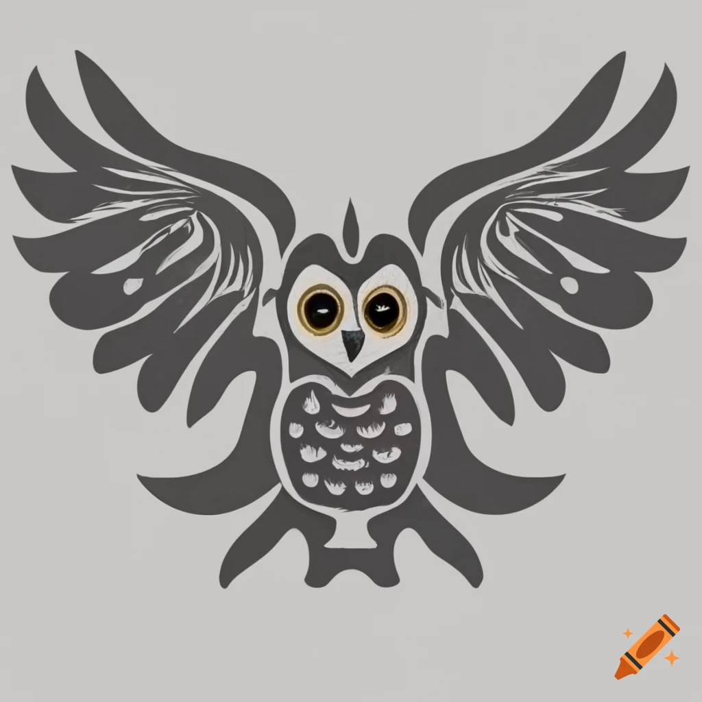 Owl logo suitable for funeral services