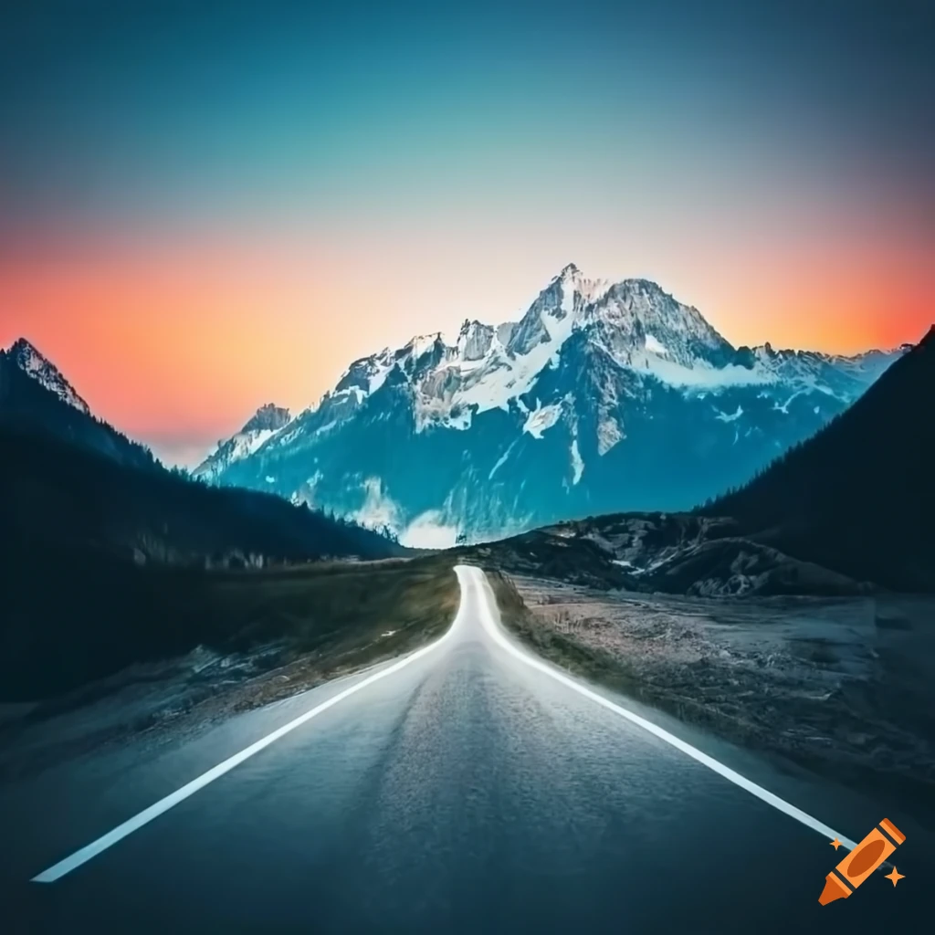 Road trip in the Alps