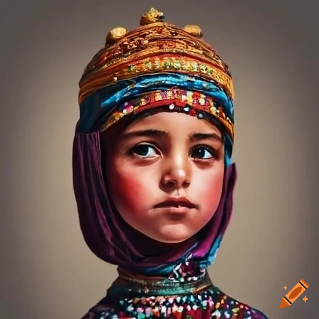 Moroccan Berber girl showcasing traditional Moroccan culture