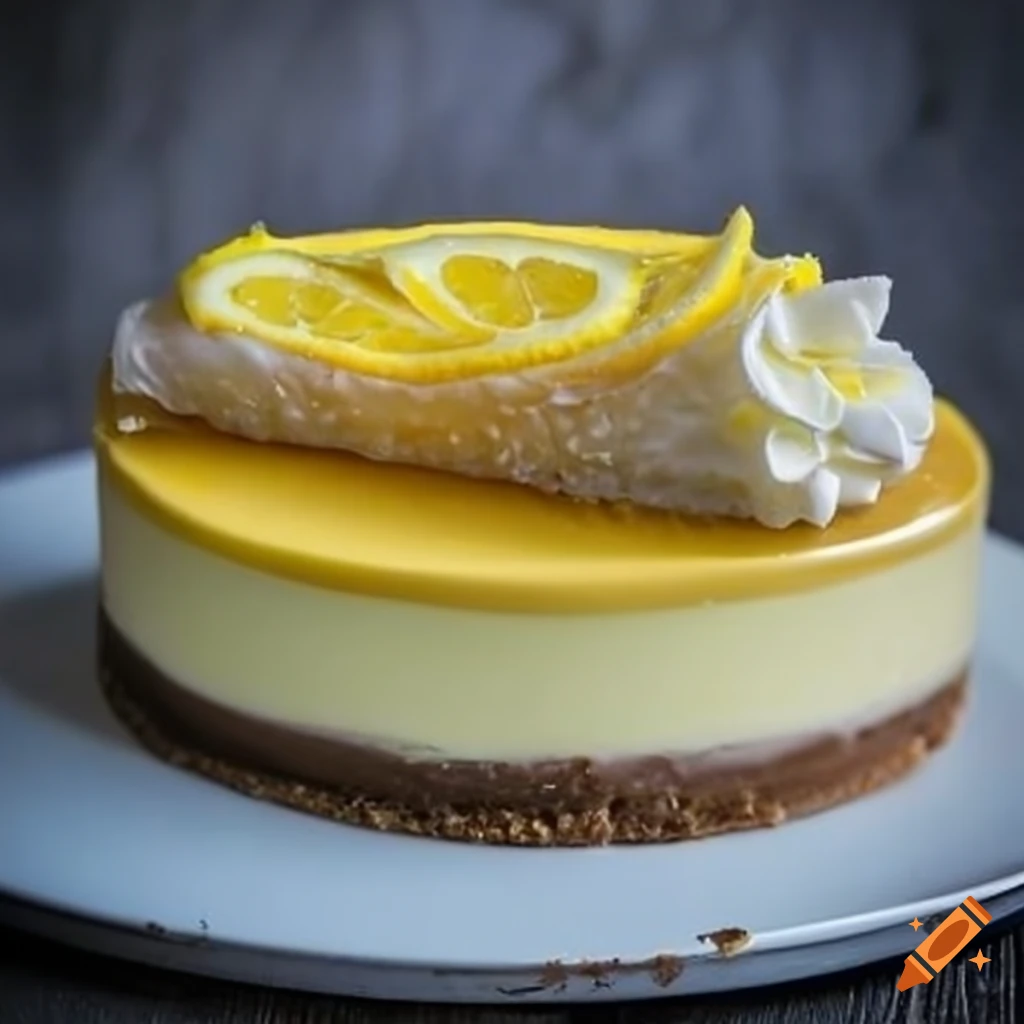 Lemon cheesecake
