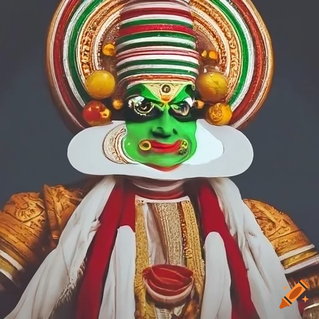 Kathakali traditional dance performance