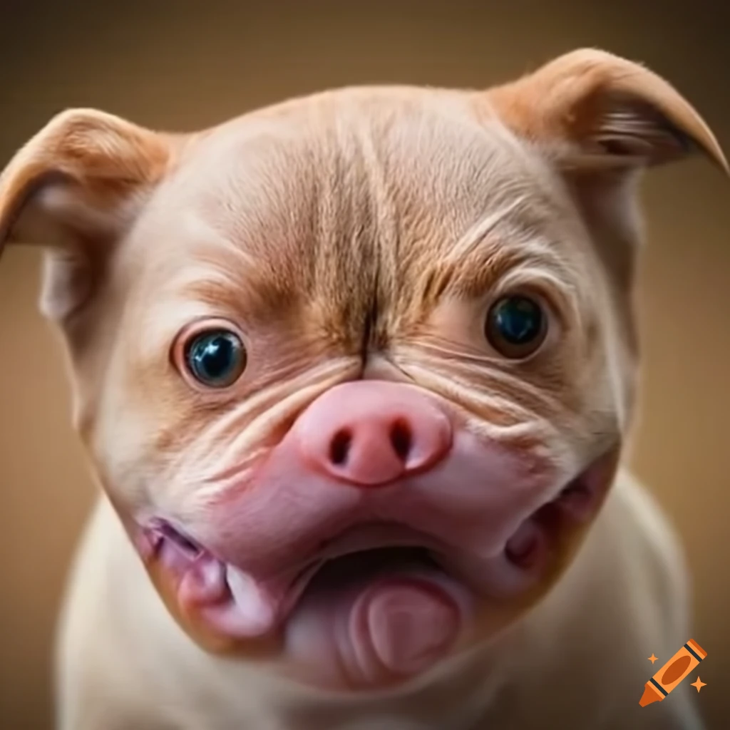 Animal with Down syndrome on Craiyon