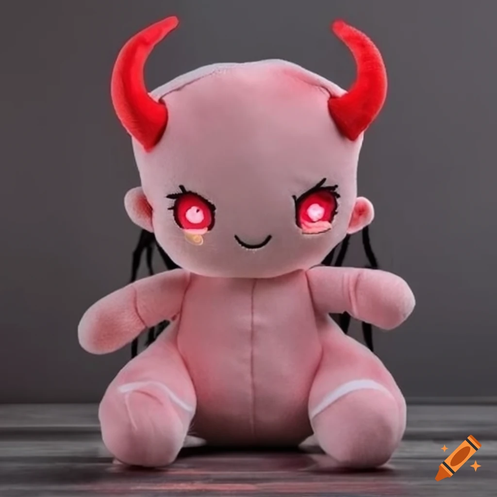 Cute demon plushie