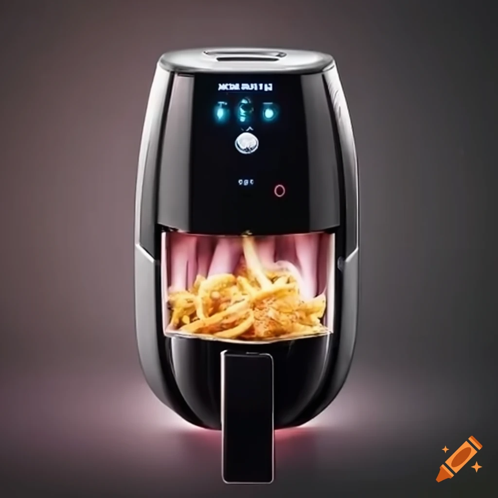Modern air fryer with visible 'Air Fryer' label