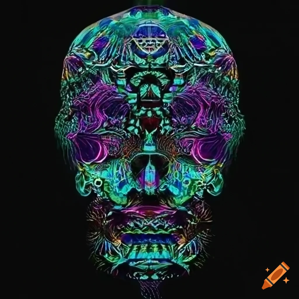 Dynamic geometric t-shirt design with optical illusions