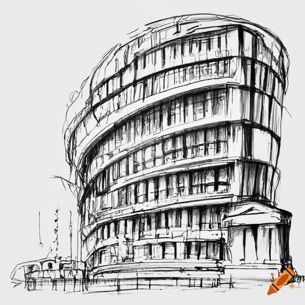View of the Babel library from outside