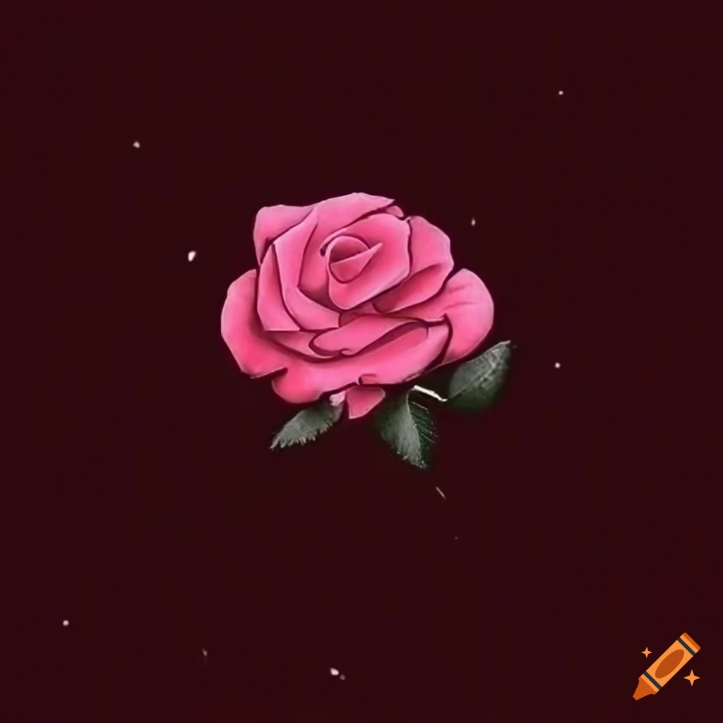90's aesthetic pink rose phone wallpaper