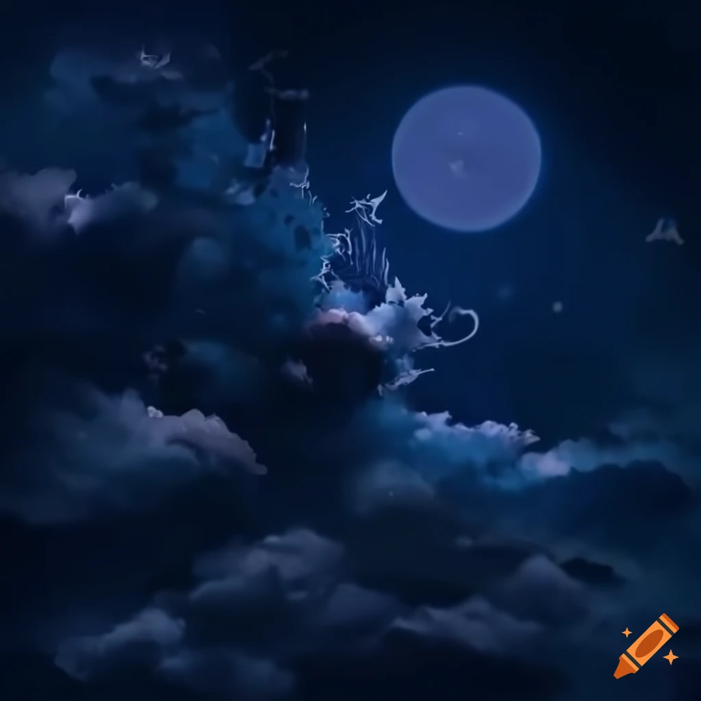 Tian Guan Ci Fu novel-inspired wallpaper featuring Xie Lian and Hua Cheng in a dark aesthetic rainy night
