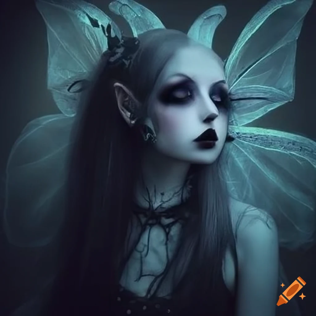 Ethereal gothic fairy