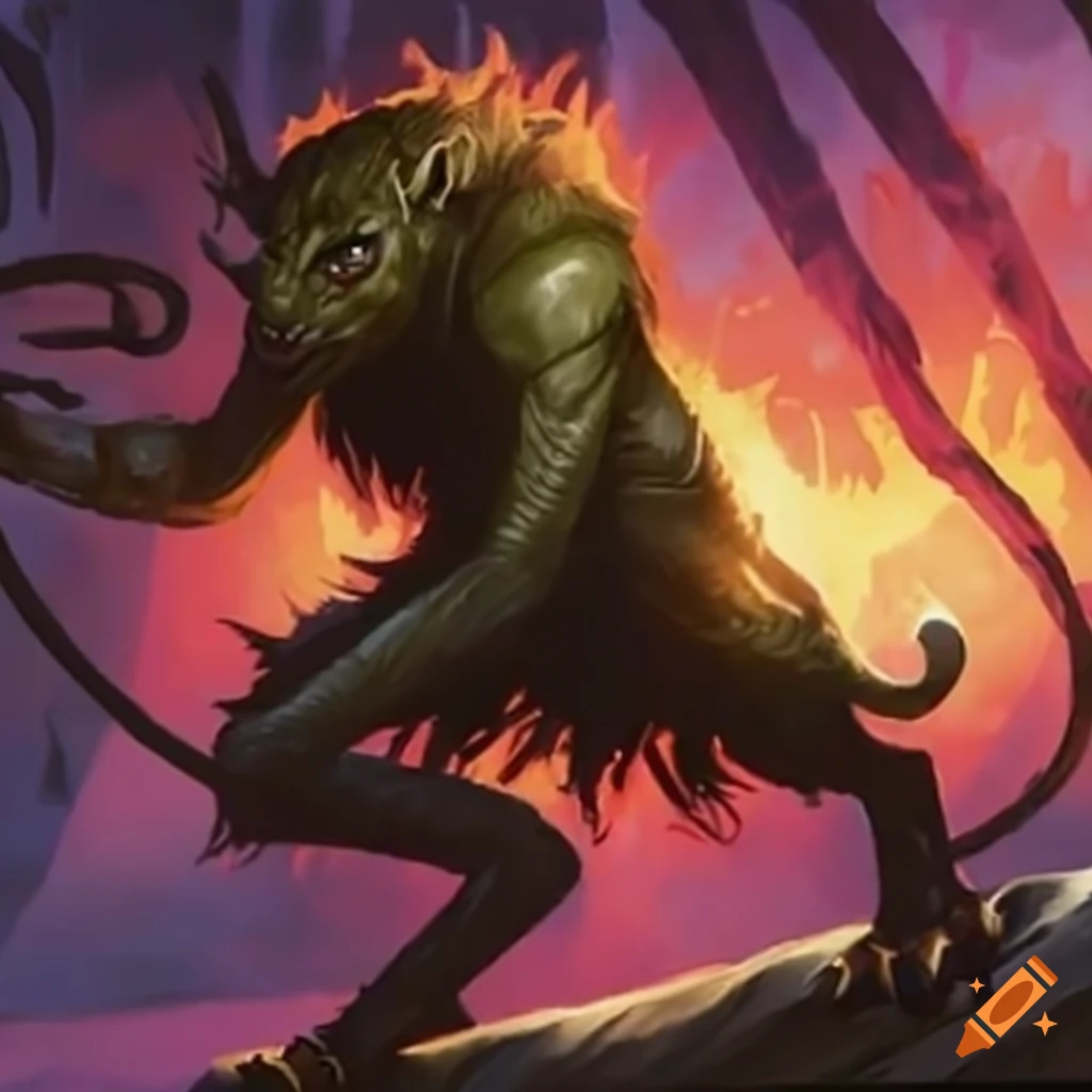 Fast creature from Magic the Gathering