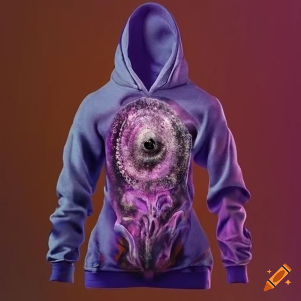 Lovecraft-themed feminine athletic hoodie