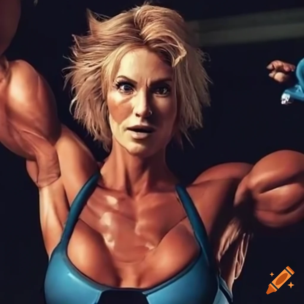Stacy Haiduk transformation into a more muscular bodybuilder