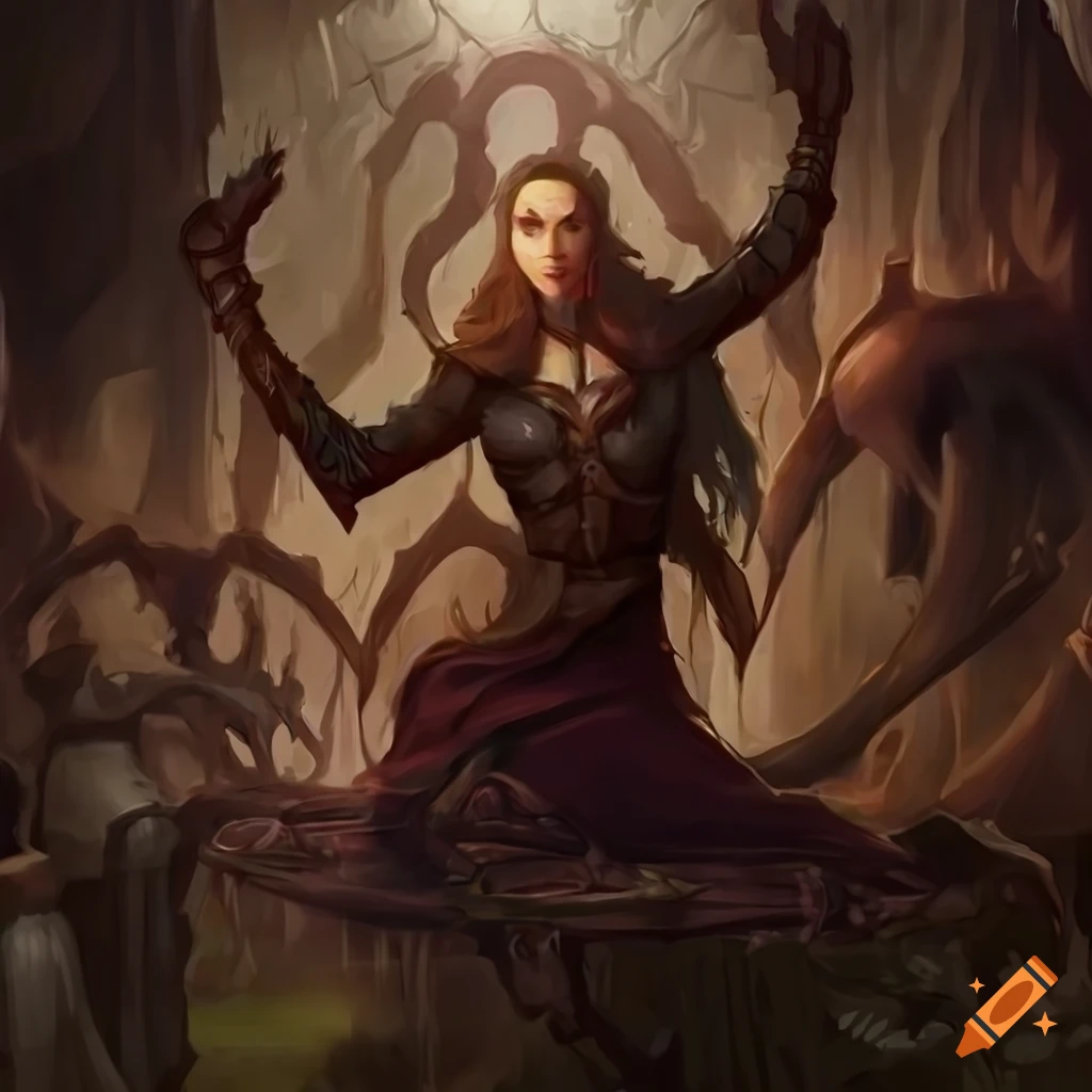 Haven of Thorns citizen Magic the Gathering art