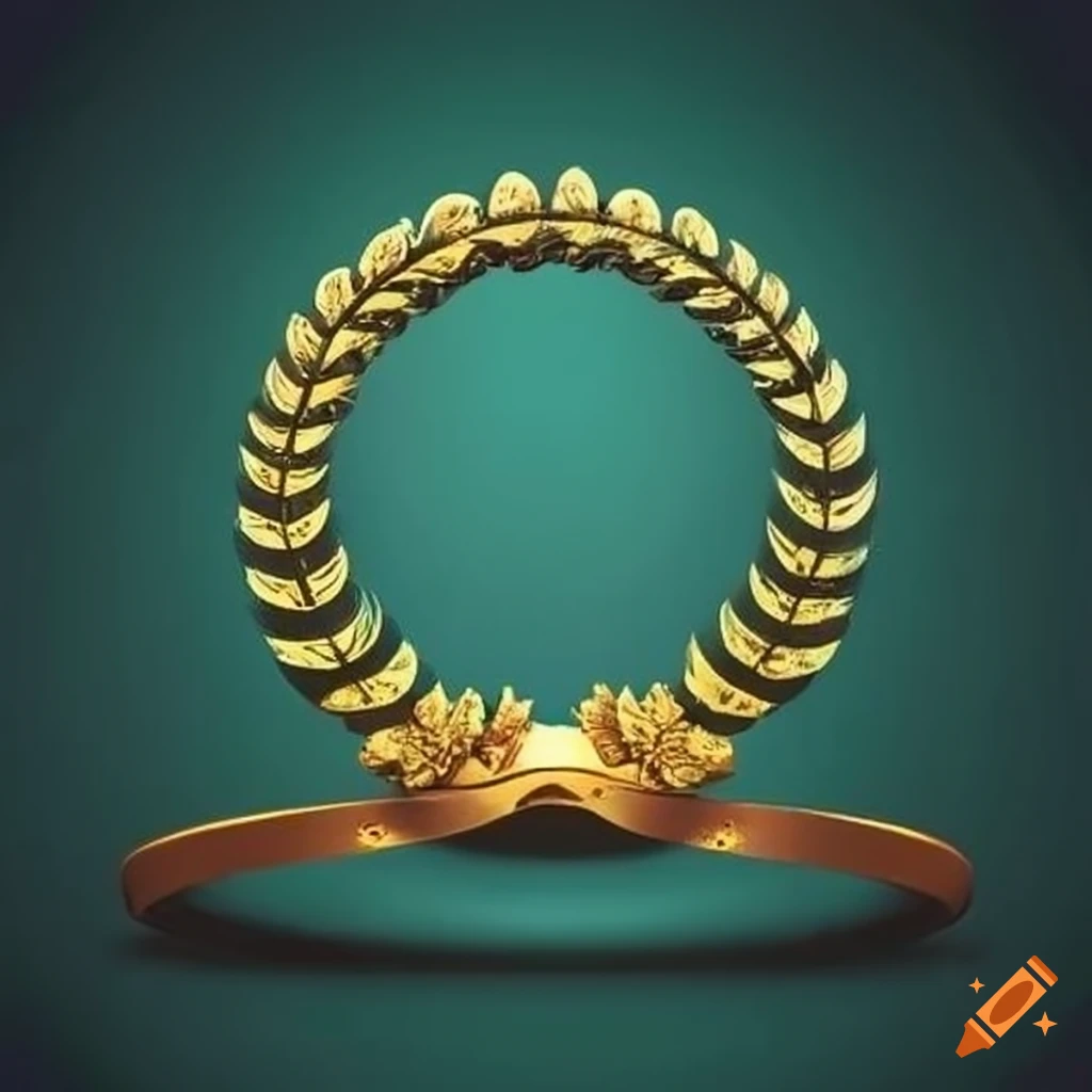 Icon of a town with a laurel wreath