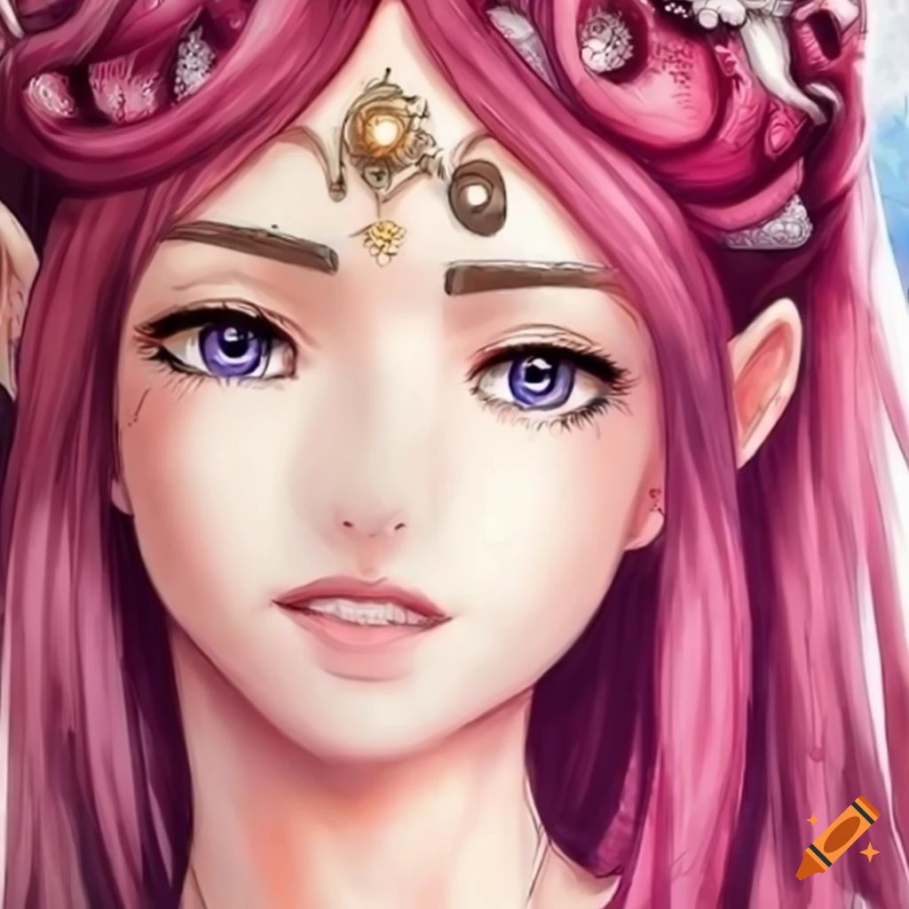 Anime princess character