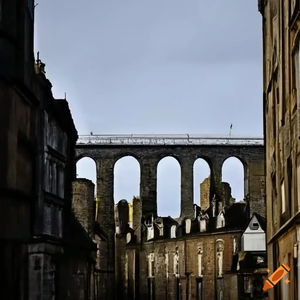 Morlaix Viaduct in Brittany