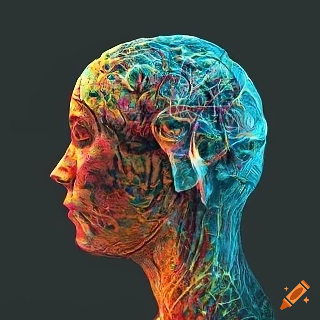 Generate images relating to thinking
