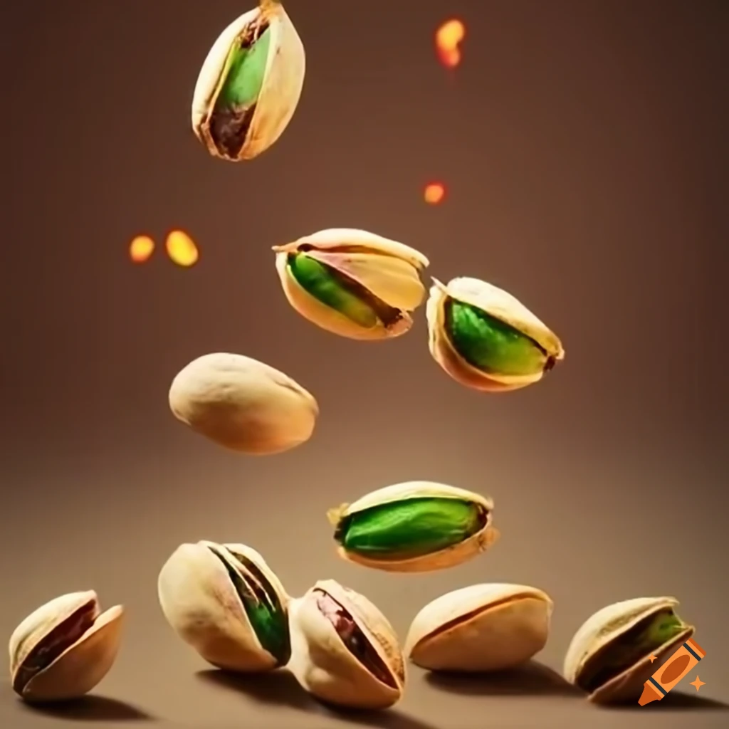 Falling pistachios