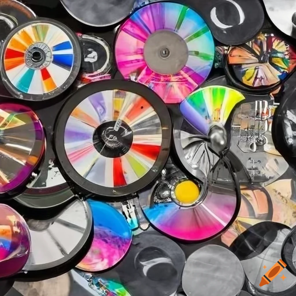 Genre wheel featuring music genres like pop, rock, classical, and