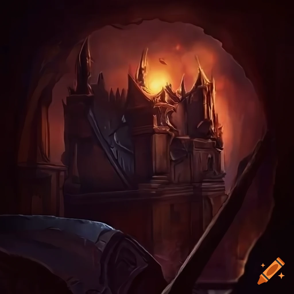 Arcane forge concept art