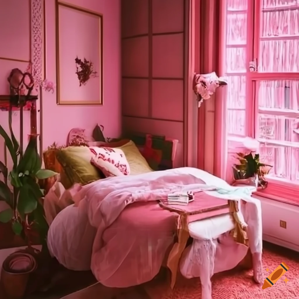 Aesthetic room interior decor