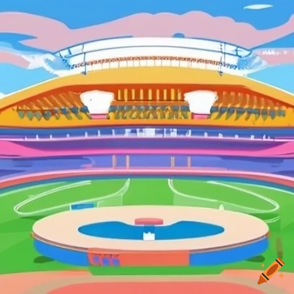 Olympic stadium for kids