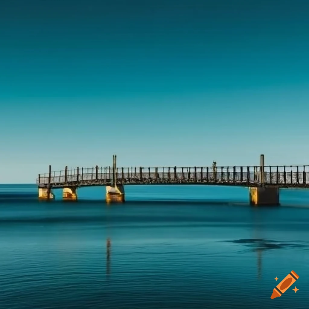 Chiloé Island and Puerto Montt divided by a bridge