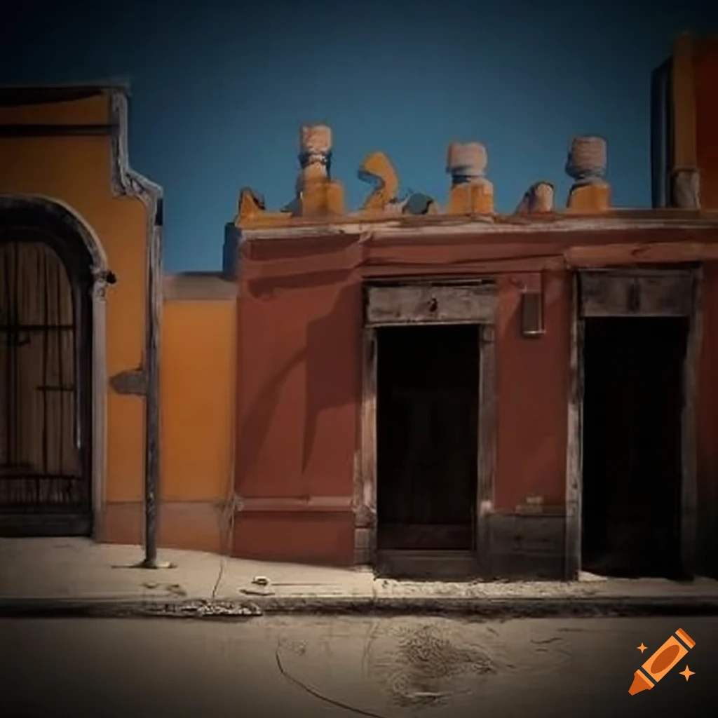Old Mexican house