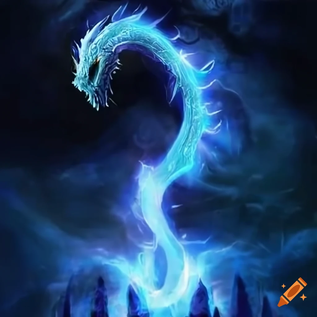 Triple Blackhole Dragon of Fire, Ice, and Lightning