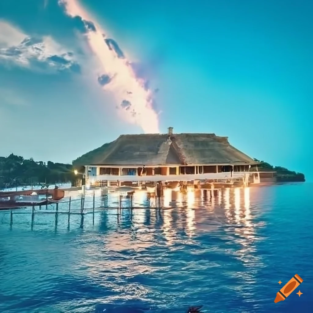 Thai architecture with vibrant colors and intricate designs